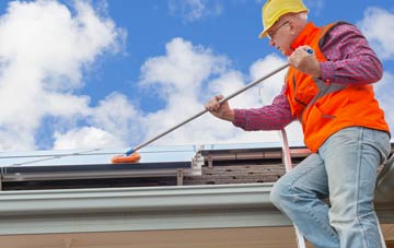 Monk Sherborne soft wash roof cleaning